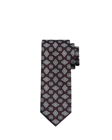 Brioni Men's Medallion Silk Tie | Thumbnail 1 Brioni Men's Medallion Silk Tie | Thumbnail 1