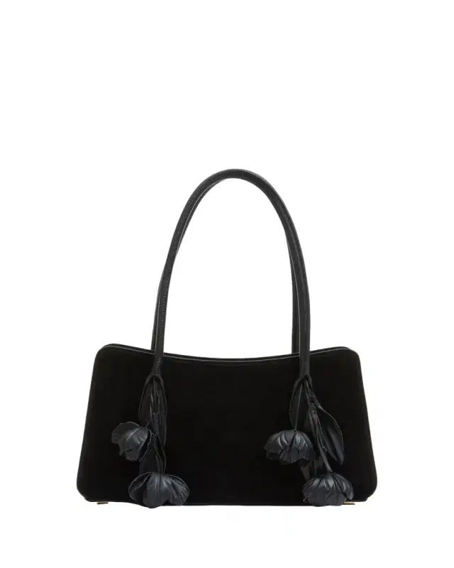Fleur Tasseled Suede Shoulder Bag Fleur Tasseled Suede Shoulder Bag