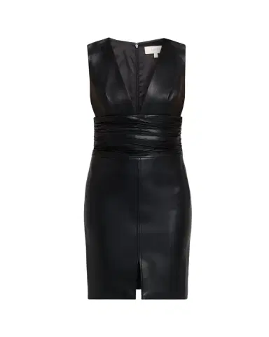 Toccin Dash Plunging Ruched Bodycon Mini Dress | Thumbnail 1 Toccin Dash Plunging Ruched Bodycon Mini Dress | Thumbnail 1