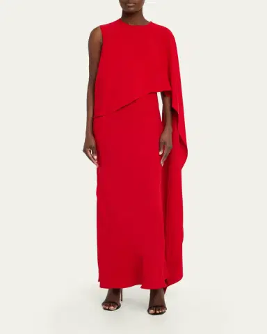Heirlome Clementine Sleeveless Asymmetric Drape Maxi Dress | Thumbnail 2 Heirlome Clementine Sleeveless Asymmetric Drape Maxi Dress | Thumbnail 2
