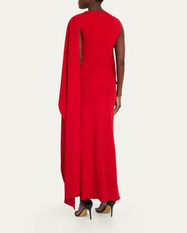 Heirlome Clementine Sleeveless Asymmetric Drape Maxi Dress | Thumbnail 3 Heirlome Clementine Sleeveless Asymmetric Drape Maxi Dress | Thumbnail 3