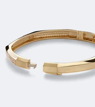 Messika Moderniste 18kt gold bracelet with diamonds | Thumbnail 4 Messika Moderniste 18kt gold bracelet with diamonds | Thumbnail 4