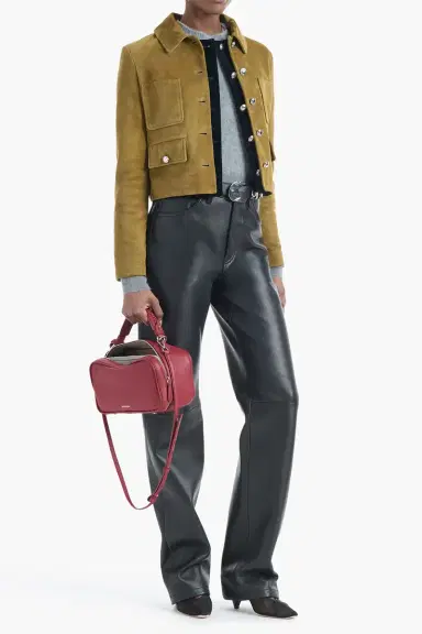 Altuzarra Astley Goat Suede Jacket | Thumbnail 3 Altuzarra Astley Goat Suede Jacket | Thumbnail 3