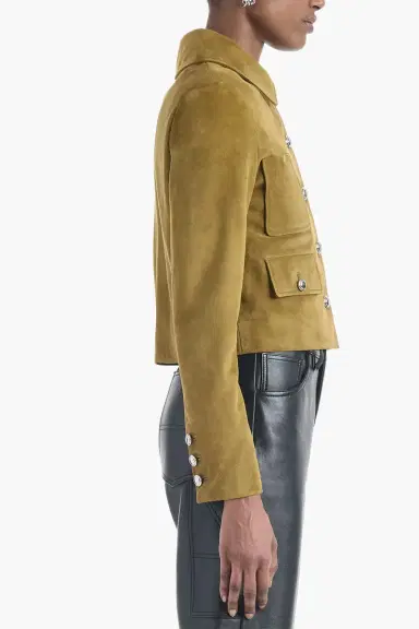 Altuzarra Astley Goat Suede Jacket | Thumbnail 4 Altuzarra Astley Goat Suede Jacket | Thumbnail 4