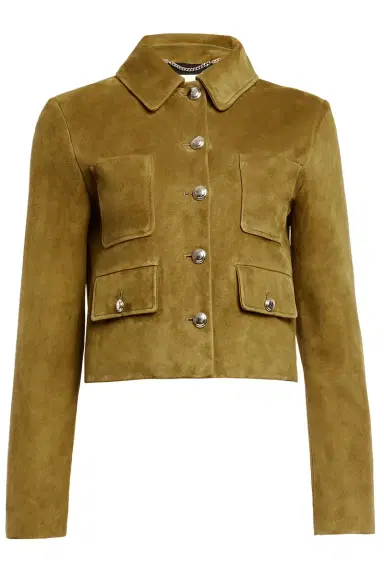 Altuzarra Astley Goat Suede Jacket | Thumbnail 1 Altuzarra Astley Goat Suede Jacket | Thumbnail 1