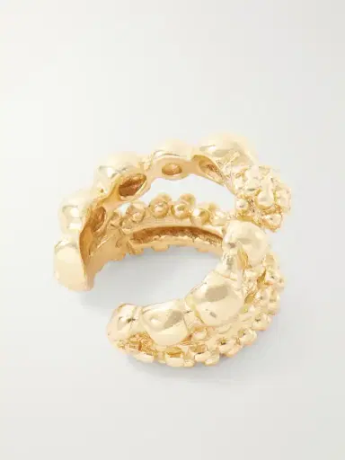 PAOLA SIGHINOLFI Plaka 18-karat Gold-plated Pewter Ear Cuffs | Thumbnail 3 PAOLA SIGHINOLFI Plaka 18-karat Gold-plated Pewter Ear Cuffs | Thumbnail 3
