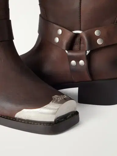Paris Texas Roxy Embellished Leather Ankle Boots | Thumbnail 5 Paris Texas Roxy Embellished Leather Ankle Boots | Thumbnail 5