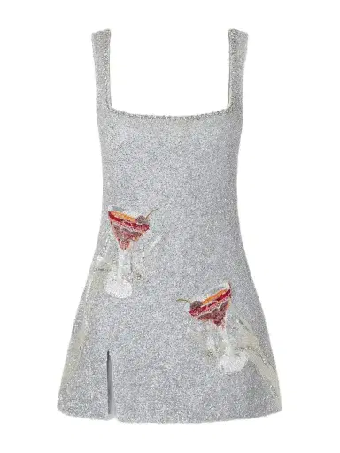 Clio Peppiatt Manhatten Sequin-embellished Mini Dress | Thumbnail 1 Clio Peppiatt Manhatten Sequin-embellished Mini Dress | Thumbnail 1