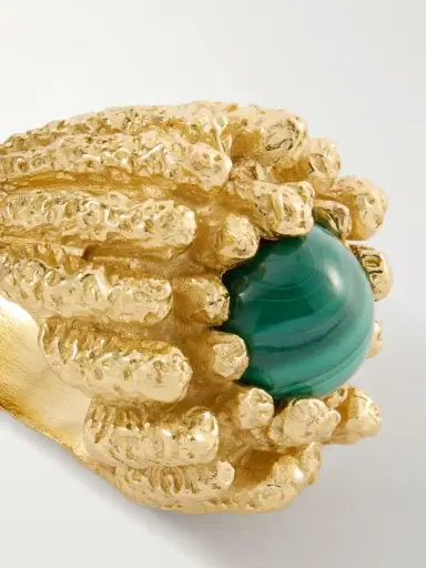 PAOLA SIGHINOLFI Lia 18-karat Gold-plated Pewter And Resin Ring | Thumbnail 5 PAOLA SIGHINOLFI Lia 18-karat Gold-plated Pewter And Resin Ring | Thumbnail 5