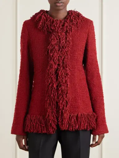 LIBEROWE Fringed Wool-blend Tweed Jacket | Thumbnail 3 LIBEROWE Fringed Wool-blend Tweed Jacket | Thumbnail 3