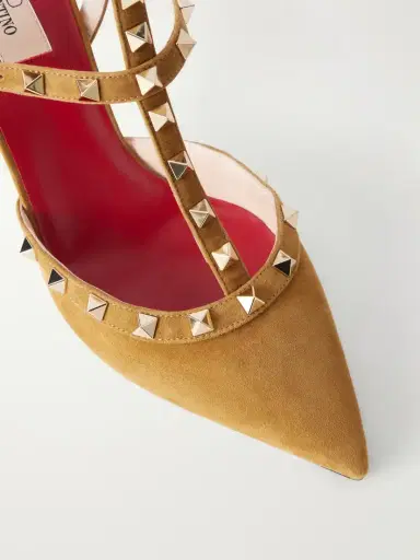 Valentino Garavani Rockstud 65 Suede Pumps | Thumbnail 5 Valentino Garavani Rockstud 65 Suede Pumps | Thumbnail 5