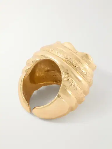 PAOLA SIGHINOLFI Amanda 18-karat Gold-plated Pewter And Resin Ring | Thumbnail 3 PAOLA SIGHINOLFI Amanda 18-karat Gold-plated Pewter And Resin Ring | Thumbnail 3