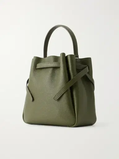 Tory Burch Romy Leather Bucket Bag | Thumbnail 4 Tory Burch Romy Leather Bucket Bag | Thumbnail 4