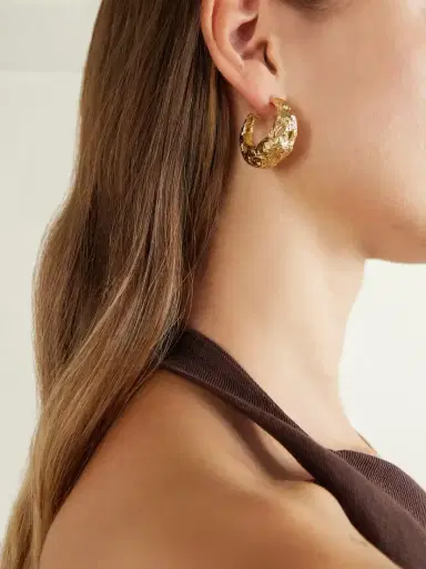 PAOLA SIGHINOLFI Galia 18-karat Gold-plated Pewter Earrings | Thumbnail 2 PAOLA SIGHINOLFI Galia 18-karat Gold-plated Pewter Earrings | Thumbnail 2