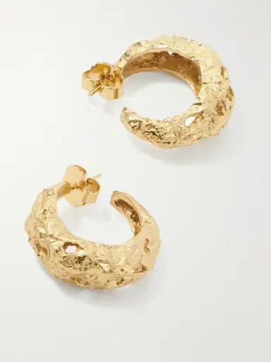 PAOLA SIGHINOLFI Galia 18-karat Gold-plated Pewter Earrings | Thumbnail 3 PAOLA SIGHINOLFI Galia 18-karat Gold-plated Pewter Earrings | Thumbnail 3