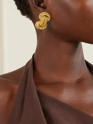 PAOLA SIGHINOLFI Maja 18-karat Gold-plated Pewter Earrings | Thumbnail 3 PAOLA SIGHINOLFI Maja 18-karat Gold-plated Pewter Earrings | Thumbnail 3