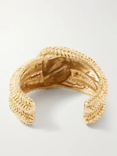 PAOLA SIGHINOLFI Maja 18-karat Gold-plated Pewter Bangle | Thumbnail 3 PAOLA SIGHINOLFI Maja 18-karat Gold-plated Pewter Bangle | Thumbnail 3