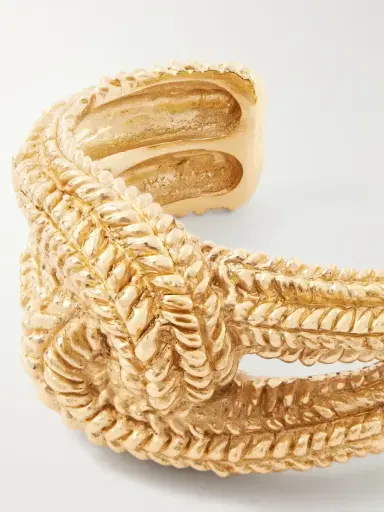 PAOLA SIGHINOLFI Maja 18-karat Gold-plated Pewter Bangle | Thumbnail 4 PAOLA SIGHINOLFI Maja 18-karat Gold-plated Pewter Bangle | Thumbnail 4