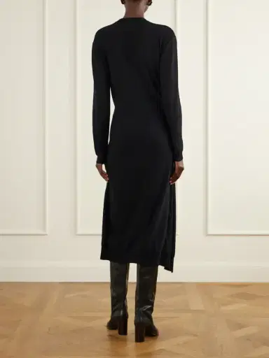 Lemaire Buttoned Wool-blend Knitted Midi Dress | Thumbnail 3 Lemaire Buttoned Wool-blend Knitted Midi Dress | Thumbnail 3