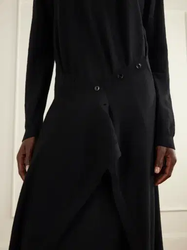 Lemaire Buttoned Wool-blend Knitted Midi Dress | Thumbnail 4 Lemaire Buttoned Wool-blend Knitted Midi Dress | Thumbnail 4