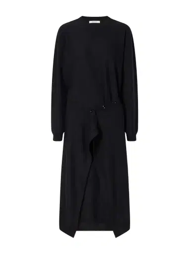 Lemaire Buttoned Wool-blend Knitted Midi Dress | Thumbnail 1 Lemaire Buttoned Wool-blend Knitted Midi Dress | Thumbnail 1