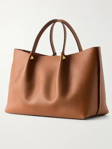 Valentino Garavani Vlogo Signature Studded Leather Tote | Thumbnail 4 Valentino Garavani Vlogo Signature Studded Leather Tote | Thumbnail 4