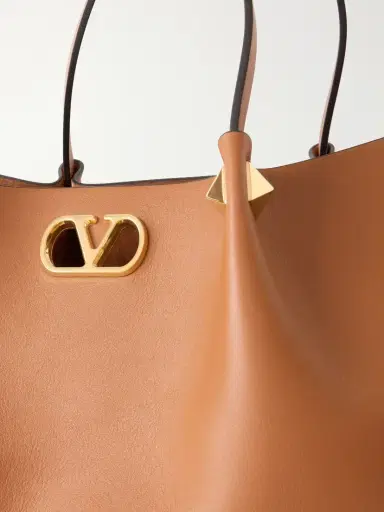 Valentino Garavani Vlogo Signature Studded Leather Tote | Thumbnail 5 Valentino Garavani Vlogo Signature Studded Leather Tote | Thumbnail 5