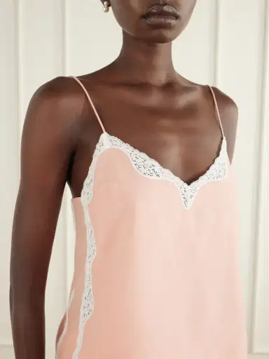 Posse Tabitha Lace-trimmed Tencel™ Lyocell Camisole | Thumbnail 4 Posse Tabitha Lace-trimmed Tencel™ Lyocell Camisole | Thumbnail 4