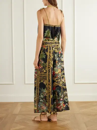 Camilla Cropped Printed Wide-leg Pants | Thumbnail 4 Camilla Cropped Printed Wide-leg Pants | Thumbnail 4