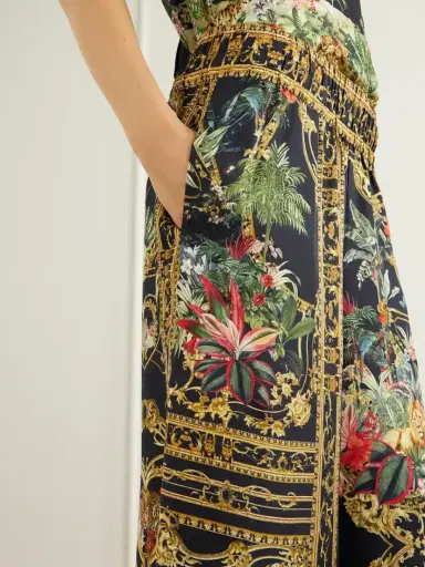 Camilla Cropped Printed Wide-leg Pants | Thumbnail 5 Camilla Cropped Printed Wide-leg Pants | Thumbnail 5