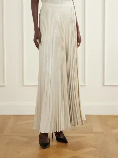 Tom Ford Plisse Crepe De Chine Midi Skirt | Thumbnail 3 Tom Ford Plisse Crepe De Chine Midi Skirt | Thumbnail 3