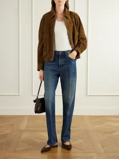 Frame The Sotheby's Vertical High-rise Straight-leg Jeans | Thumbnail 2 Frame The Sotheby's Vertical High-rise Straight-leg Jeans | Thumbnail 2