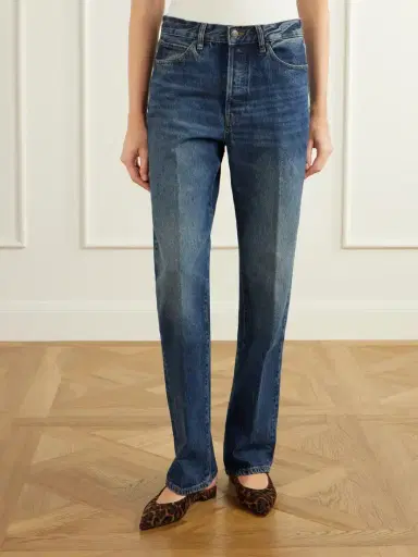 Frame The Sotheby's Vertical High-rise Straight-leg Jeans | Thumbnail 3 Frame The Sotheby's Vertical High-rise Straight-leg Jeans | Thumbnail 3