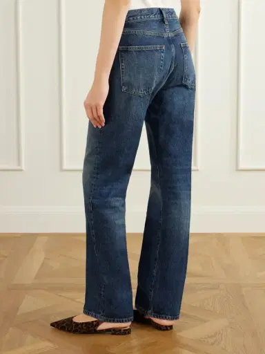 Frame The Sotheby's Vertical High-rise Straight-leg Jeans | Thumbnail 4 Frame The Sotheby's Vertical High-rise Straight-leg Jeans | Thumbnail 4
