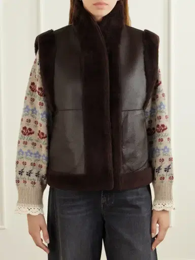 Sea Annie Reversible Wool Vest | Thumbnail 3 Sea Annie Reversible Wool Vest | Thumbnail 3
