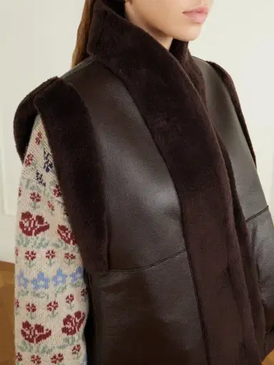 Sea Annie Reversible Wool Vest | Thumbnail 5 Sea Annie Reversible Wool Vest | Thumbnail 5