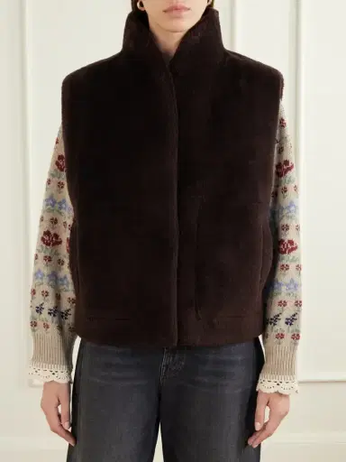 Sea Annie Reversible Wool Vest | Thumbnail 6 Sea Annie Reversible Wool Vest | Thumbnail 6