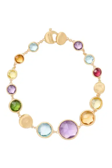 MARCO BICEGO Jaipur Mixed Gemstone Graduated Bracelet | Thumbnail 1 MARCO BICEGO Jaipur Mixed Gemstone Graduated Bracelet | Thumbnail 1