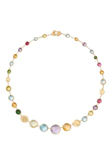 MARCO BICEGO Jaipur Mixed Gemstone Graduated Necklace | Thumbnail 1 MARCO BICEGO Jaipur Mixed Gemstone Graduated Necklace | Thumbnail 1