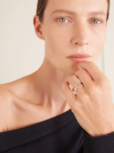 Spinelli Kilcollin Pia Sterling Silver Diamond Ring | Thumbnail 2 Spinelli Kilcollin Pia Sterling Silver Diamond Ring | Thumbnail 2