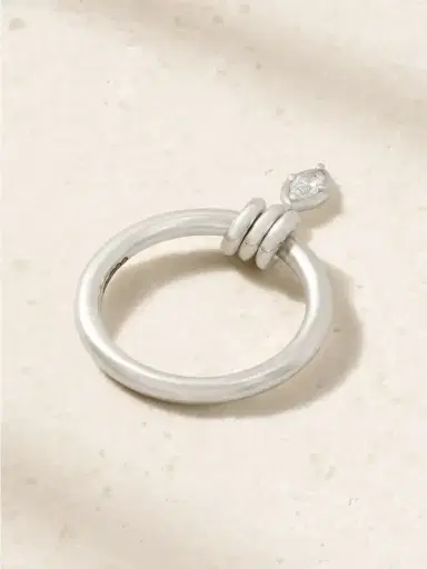 Spinelli Kilcollin Pia Sterling Silver Diamond Ring | Thumbnail 3 Spinelli Kilcollin Pia Sterling Silver Diamond Ring | Thumbnail 3