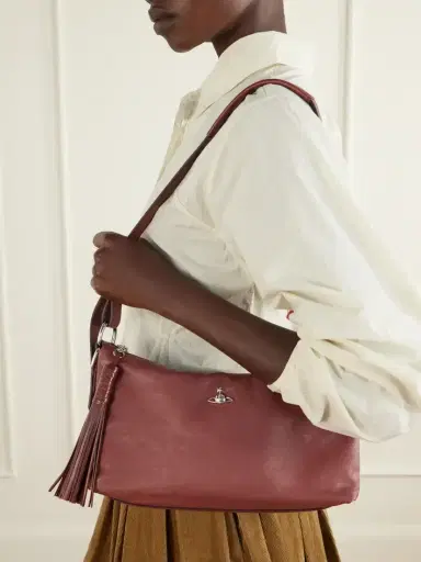Vivienne Westwood Emma Orb-detailed Leather Shoulder Bag | Thumbnail 2 Vivienne Westwood Emma Orb-detailed Leather Shoulder Bag | Thumbnail 2
