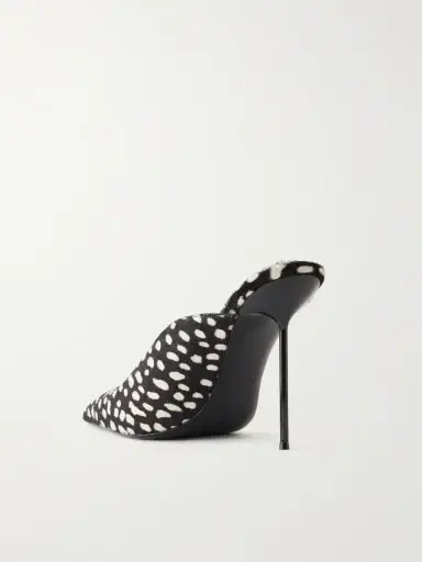 Paris Texas Lidia 105 Printed Calf Hair Mules | Thumbnail 3 Paris Texas Lidia 105 Printed Calf Hair Mules | Thumbnail 3