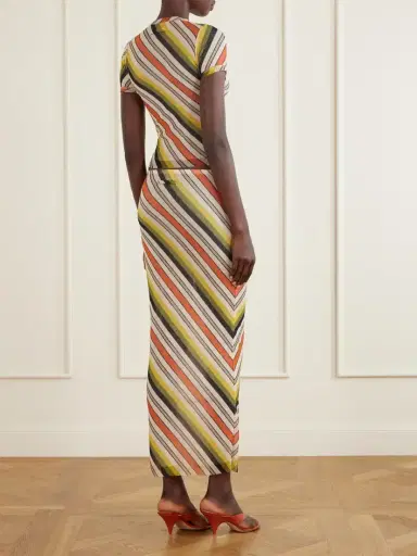 Jean Paul Gaultier Retro Stripe Printed Mesh Top | Thumbnail 3 Jean Paul Gaultier Retro Stripe Printed Mesh Top | Thumbnail 3