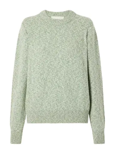 Purdey Mélange Wool And Cotton-blend Sweater | Thumbnail 1 Purdey Mélange Wool And Cotton-blend Sweater | Thumbnail 1