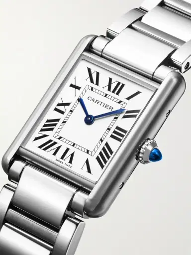 Cartier Tank Must Large Stainless Steel Watch | Thumbnail 3 Cartier Tank Must Large Stainless Steel Watch | Thumbnail 3