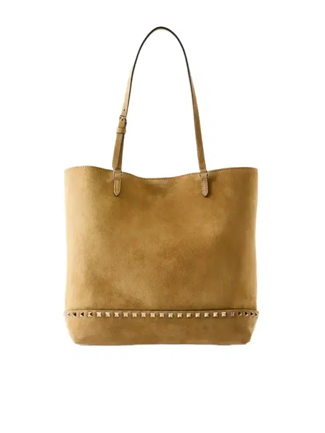 Rockstud Medium Suede Tote Rockstud Medium Suede Tote