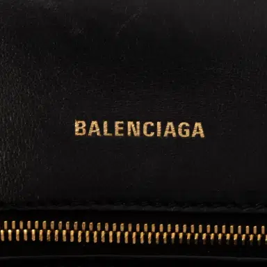 Balenciaga Balenciaga Small Hourglass Black Calfskin Leather Handbag by The Solist | Thumbnail 8 Balenciaga Balenciaga Small Hourglass Black Calfskin Leather Handbag by The Solist | Thumbnail 8