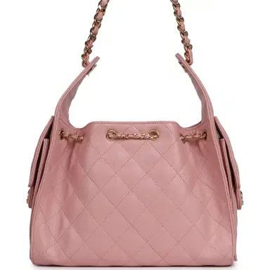 Chanel Chanel Small 25 Hobo Bag Pink Caviar Gold Hardware | Thumbnail 4 Chanel Chanel Small 25 Hobo Bag Pink Caviar Gold Hardware | Thumbnail 4
