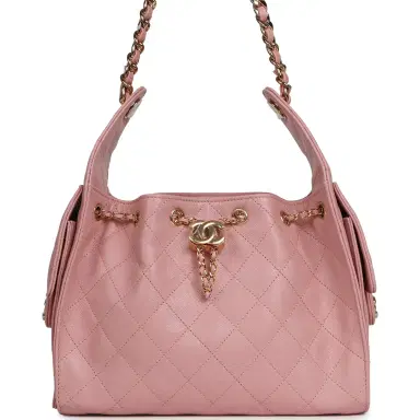 Chanel Chanel Small 25 Hobo Bag Pink Caviar Gold Hardware | Thumbnail 1 Chanel Chanel Small 25 Hobo Bag Pink Caviar Gold Hardware | Thumbnail 1